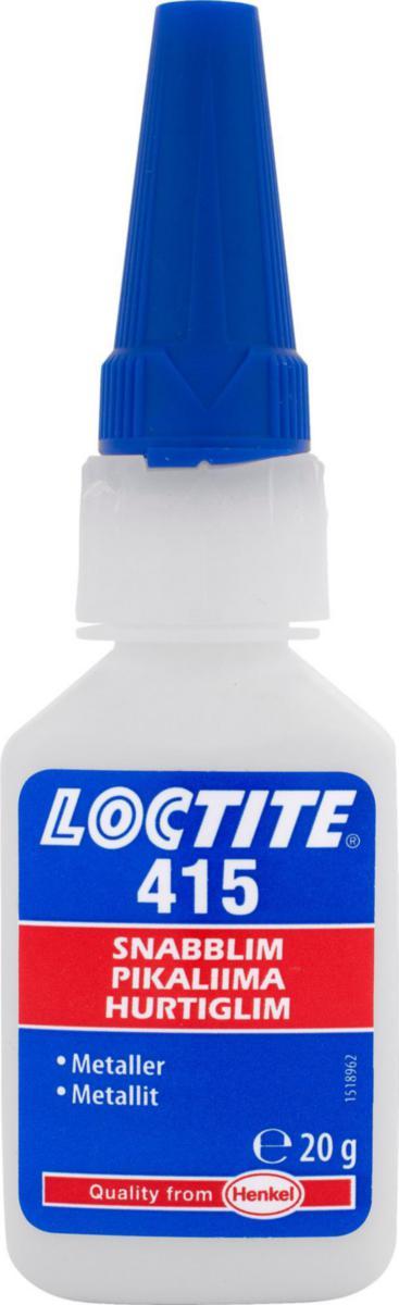 Cyanoakrylatlim Loctite® 415 - CYANOAKRYLATLIM LOCTITE 415 20G STANDARD