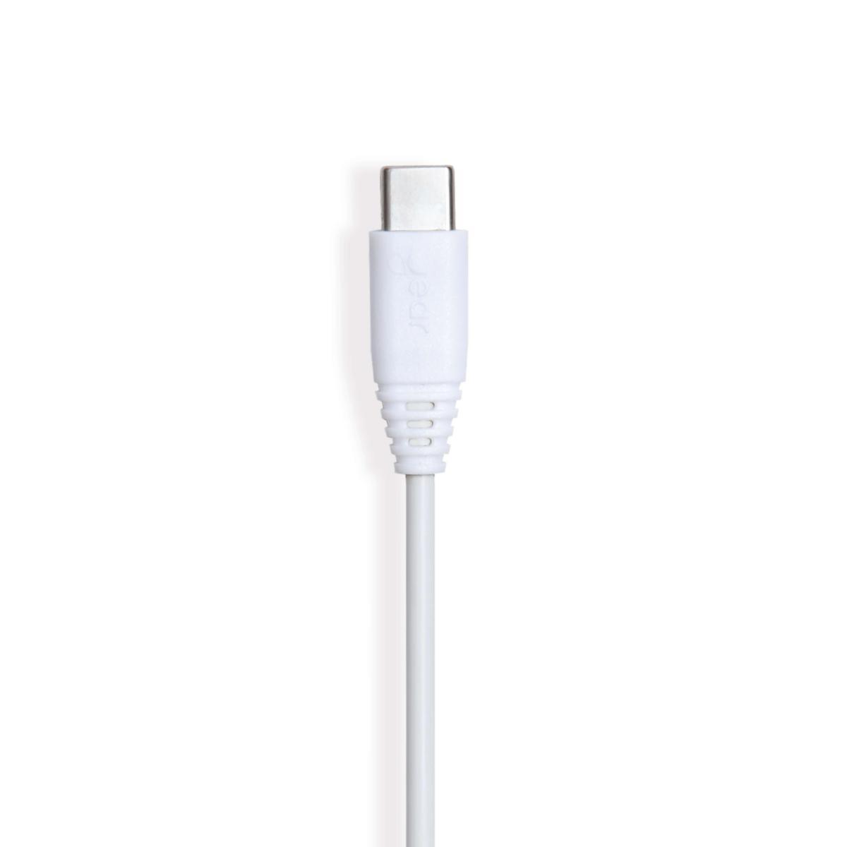 Laddkabel, USB-A till USB-C - LADDKABEL 2 M USB-A TILL USB-C VIT GEAR