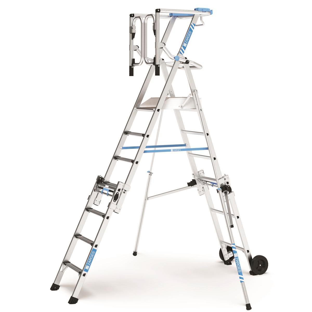 Plattformsstege Zarges ZAP Masterflex Plus - PLATTFORMSSTEGE ZARGES ZAP MASTERFLEX PLUS S 1,03-1,79 M