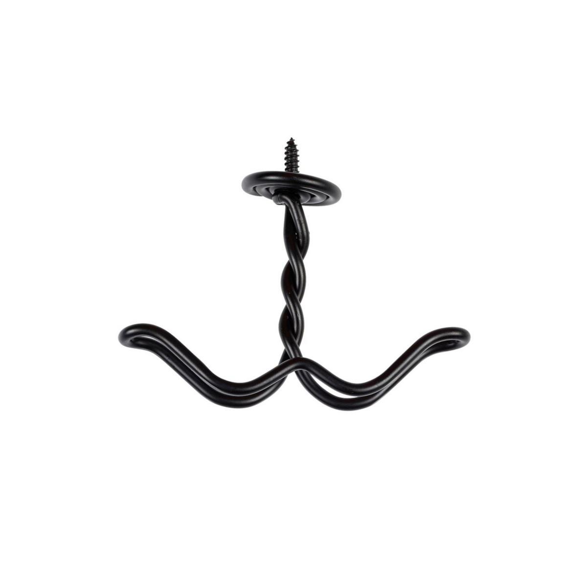 Klädkrok Habo 27 - KROK 27 SVART 79X98MM HABO 17912