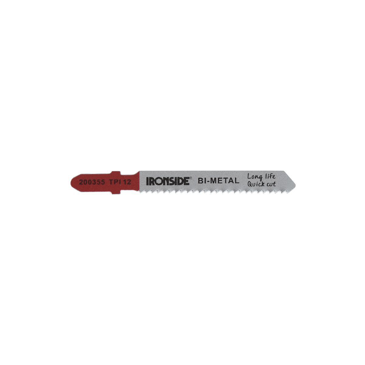 Sticksågblad Ironside BIM Metall - STICKSÅGBLAD IRONSIDE T118BF 76X8X1MM BIM 5-PACK