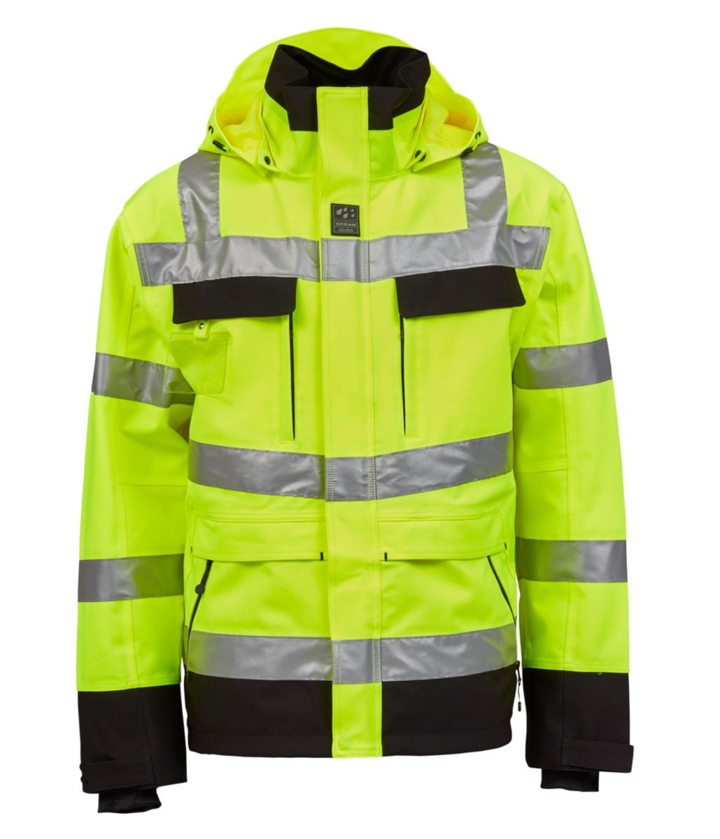 Skaljacka Abeko 020014 Åbo Stretch - JACKA ÅBO STRETCH GU/SV VARSEL KL3 ABEKO A-553171-771-M