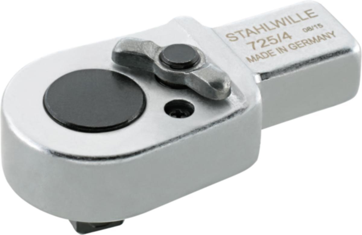 Spärrhuvud Stahlwille 725, 735 - SPÄRRNYCKELINSATS STAHLWILLE 735/10 1/2 FYRKANTTAPP