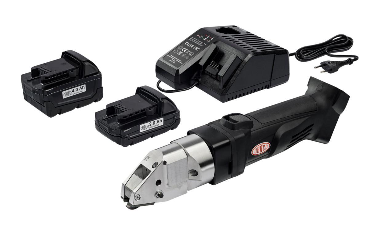 Radiesax Dräco AK3514-7R 2.0/4.0 Ah - RADIESAX DRÄCO AK3514-7R 18V LI-ION 2.0A+4.0A INKL VÄSKA