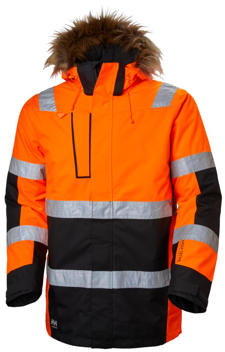 Parkas Helly Hansen Alna 71395 - ALNA WINTER PARKA ORANGE/EBONY XL 71395-269-XL