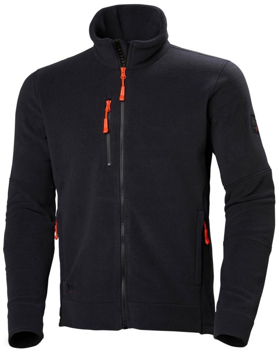 Fleecejacka Helly Hansen Kensington 72158 - KENSINGTON FLEECE JACKET BLACK L 72158-990-L