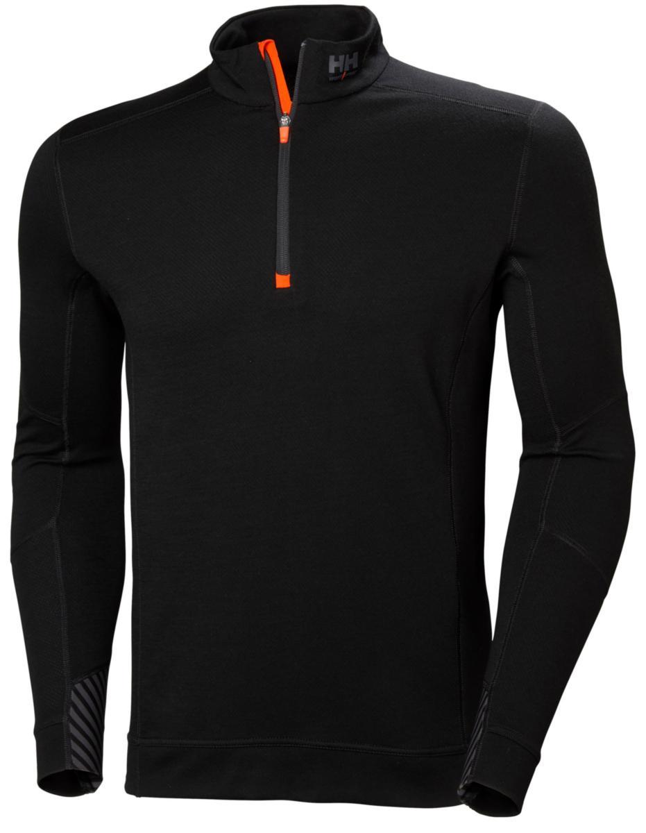 Undertröja Helly Hansen Lifa Merino 75107 - HH LIFA MERINO HALF ZIP SV L 75107-990-L