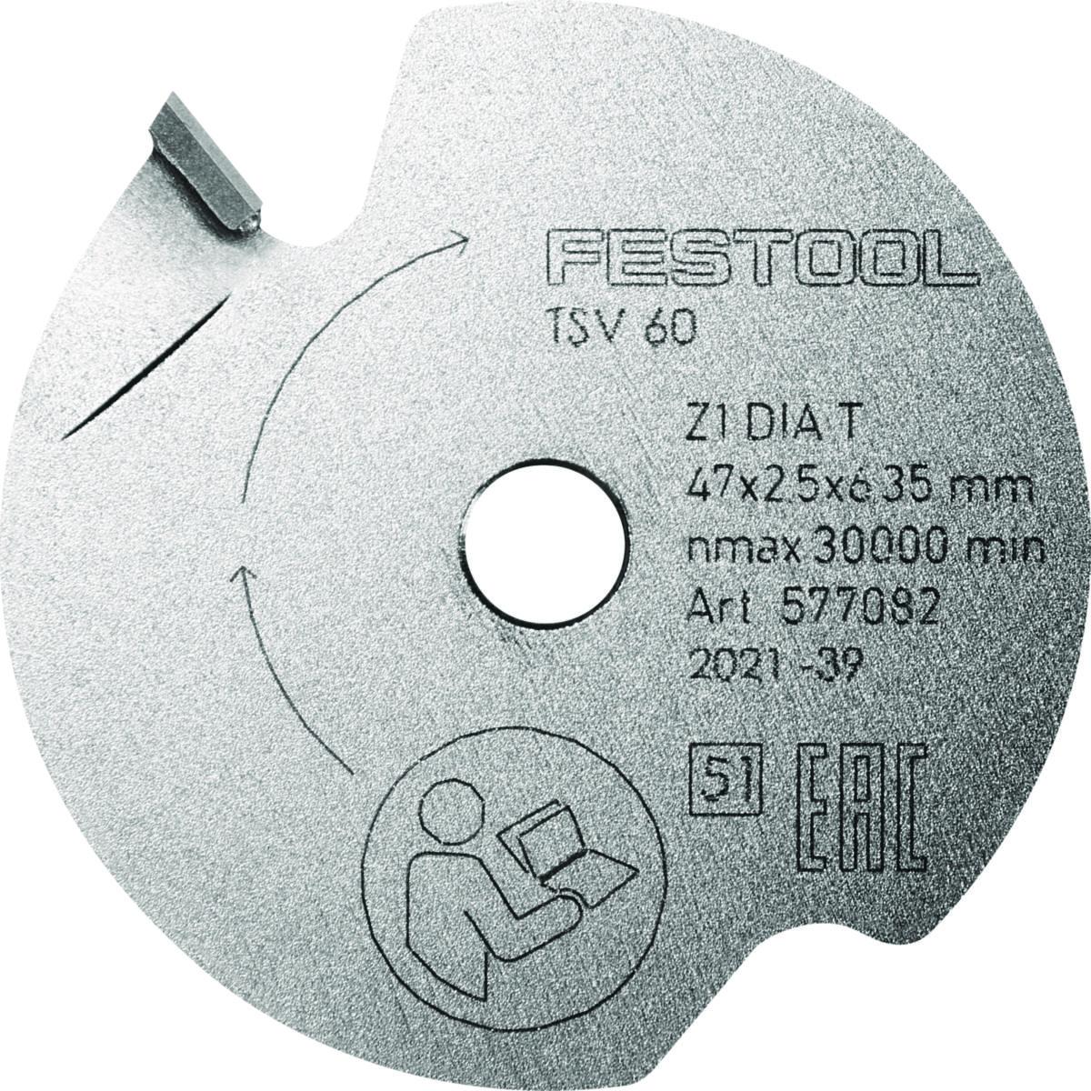 Ritsklinga Festool Universal - RITSKLINGA DIA 47X2.5X6.35 T1 FESTOOL 577082