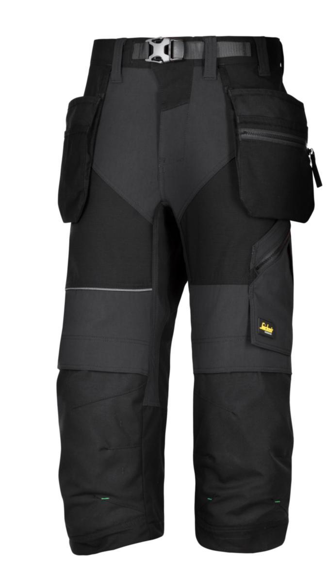 Piratbyxa Snickers 6905 FlexiWork - PIRATBYXA 6905 SVART STL C50 SNICKERS 69050404050