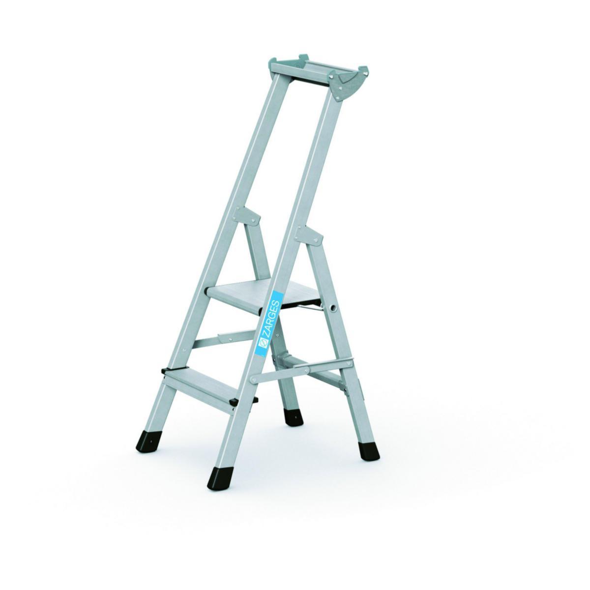 Trappstege Zarges XL Step S - TRAPPSTEGE ZARGES TSE2 2-STEG ELOXERAD 41089