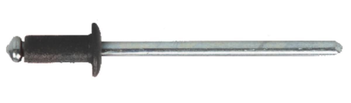 Multigripnit AVEX® färgad, aluminium - BLINDNIT 4.0X6.3 SVART 500/ FÄRGAD  TYP 1661 EJOT 101043