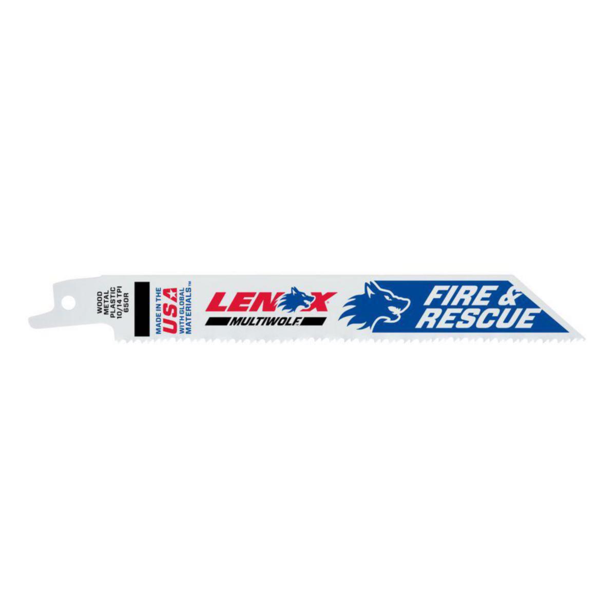 Tigersågblad Lenox Fire and rescue - TIGERSÅGBLAD LENOX 650R F&R 150MM-10/14T 2-PACK