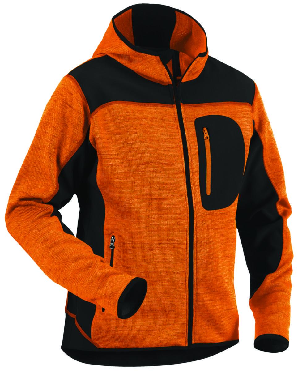 Jacka Blåkläder 4930-2117 - STICKAD JACKA VARSEL OR/SV 4XL 4930211753994XL