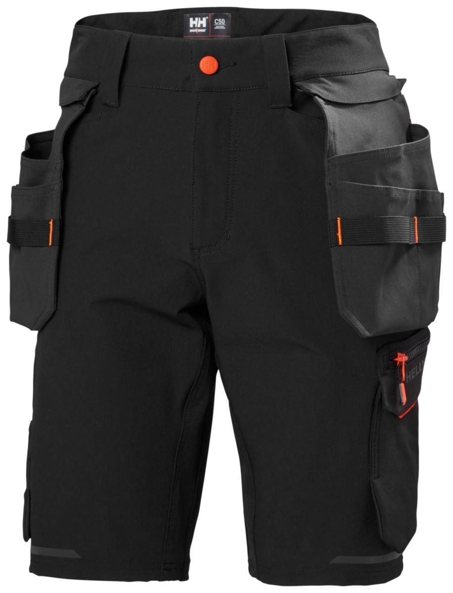 Shorts Helly Hansen 77578 Kensington - SHORTS KENSINGTON SVART C48 HANTVERK HH 77578-990-C48