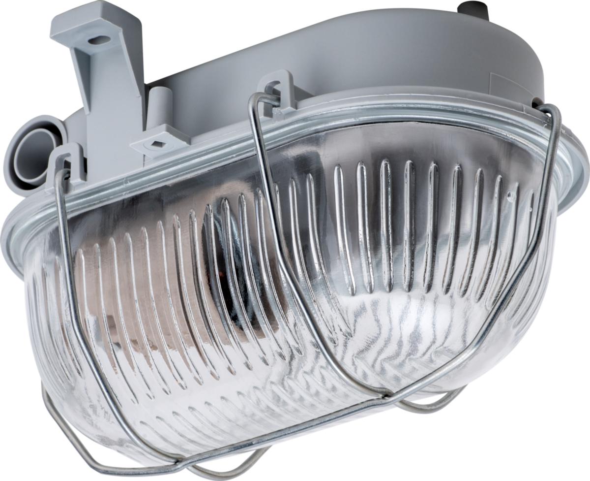 Gallerarmatur IP44 Gelia 02.0060401 - GALLERARMATUR 60W GRÅ IP44 GELIA 02.0060401
