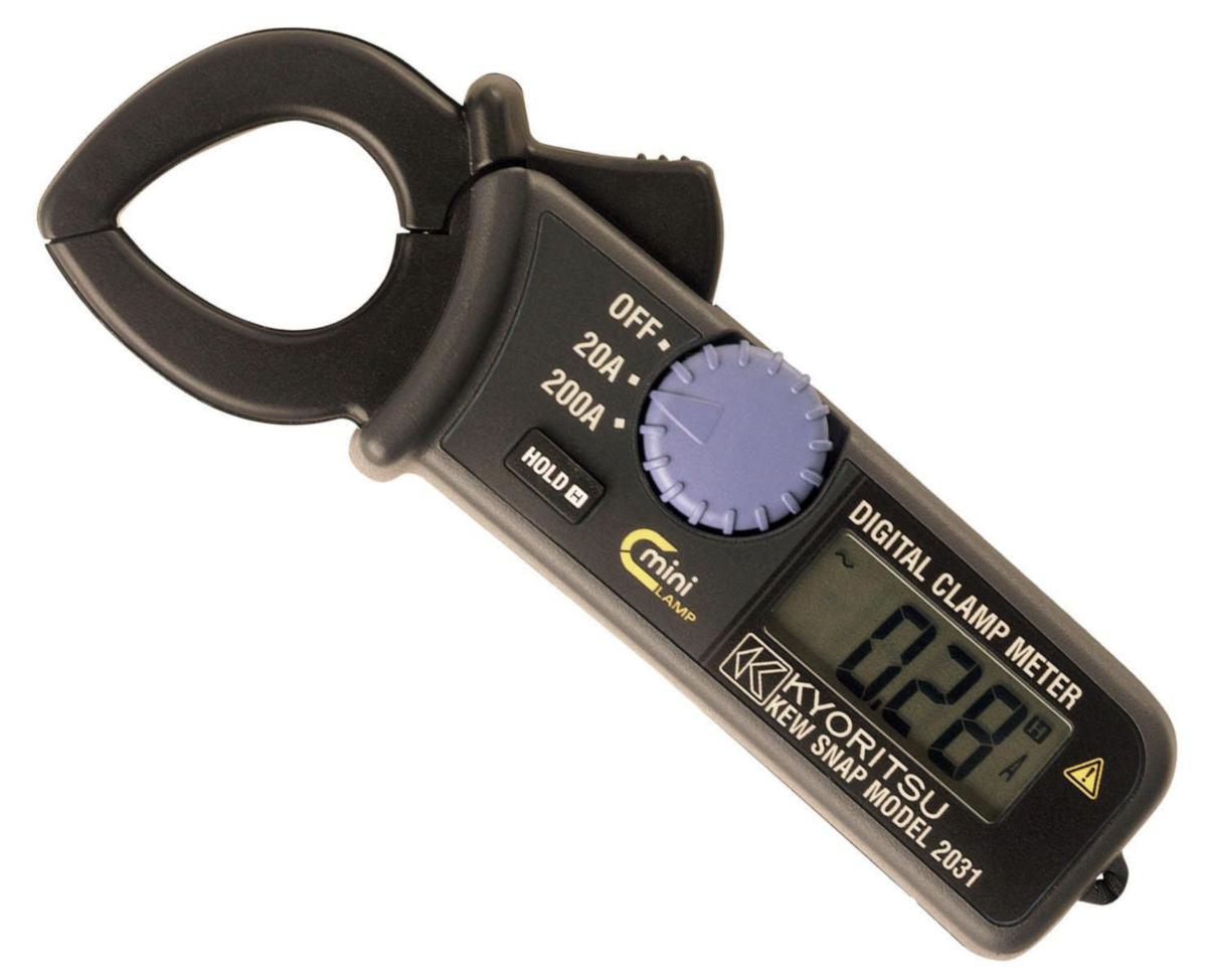 Tångamperemeter mini, 200A - TÅNGAMPEREMETER 2031 AC 200A