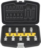 Torxhylssats Ironside 1/2" korta, 9 delar