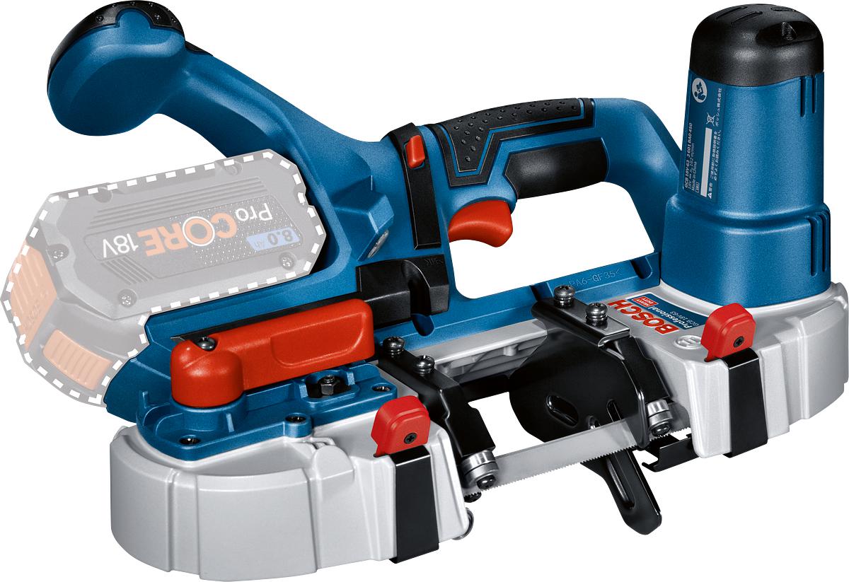 Bandsåg Bosch GCB 18V-63 L-BOXX solo - BANDSÅG BOSCH GCB 18V-63 SOLO L-BOXX 3.3 KG 162 M/MIN