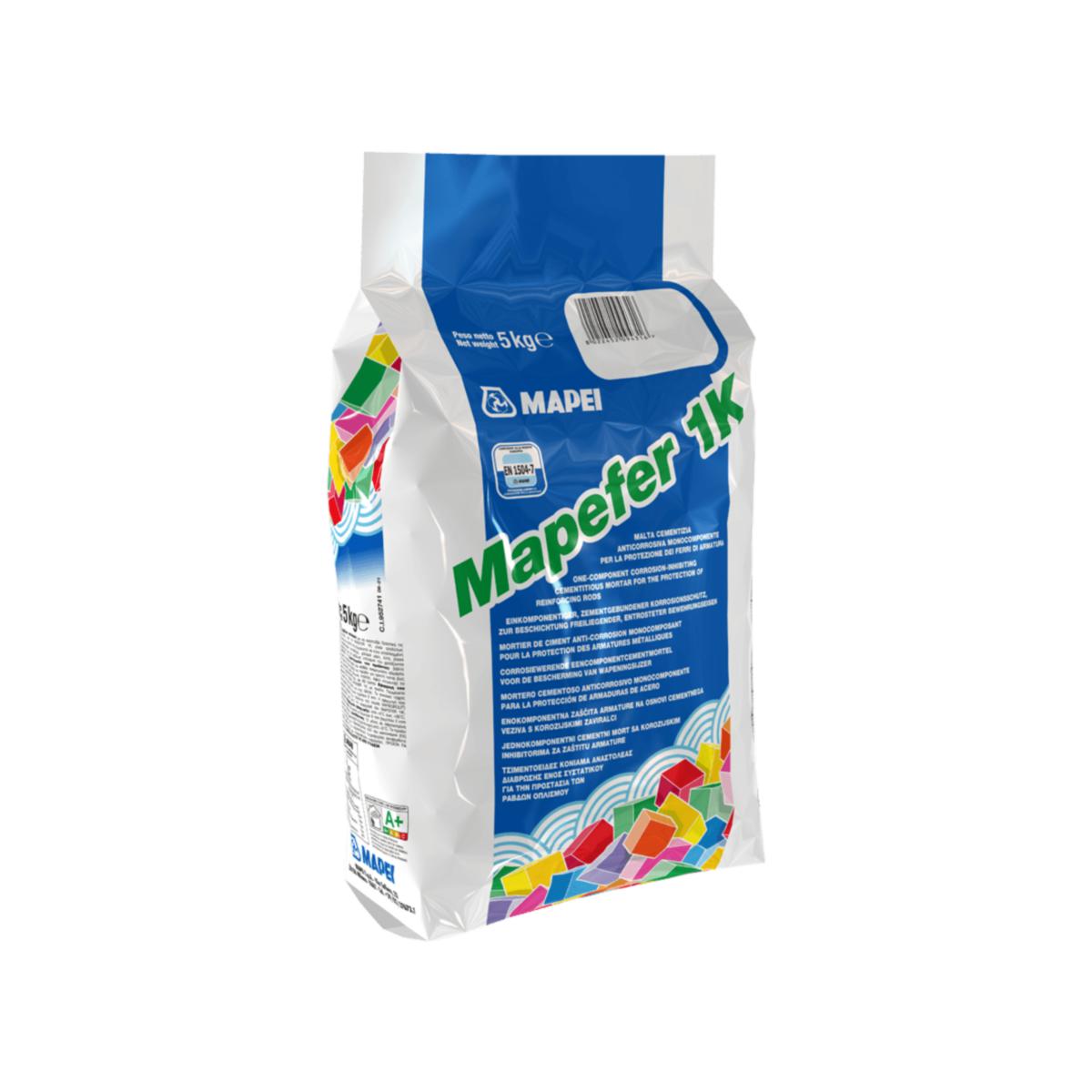 Rostskyddsbruk Mapefer 1K - ROSTSKYDDSBRUK MAPEFER 1K MAPEI 5 KG PÅSE