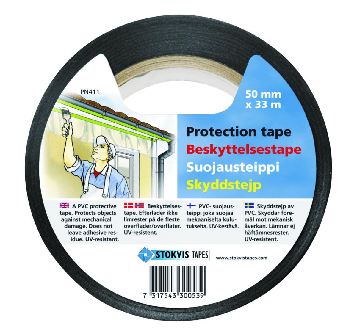 Skyddstejp utomhus Stokvis - TEJP TRÖSKEL GRÖN 50MMX33M UV 972/PALL STOKVIS PN4115033GR