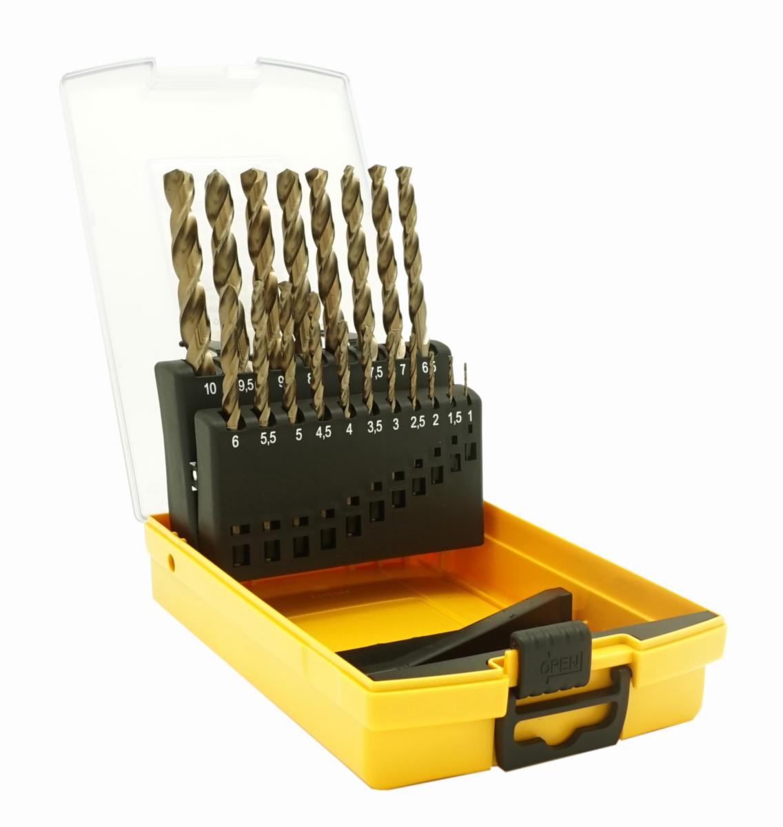 Borrkassett Ironside PRO 19 st - BORRKASSETT IRONSIDE PRO 1-10X0.5MM HSS-CO5 19ST 201270