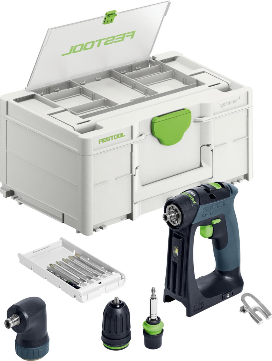 Borrskruvdragare Festool CXS 18, Basic Set - SKRUVDRAGARE CXS 18-BASIC-SET FESTOOL 577333