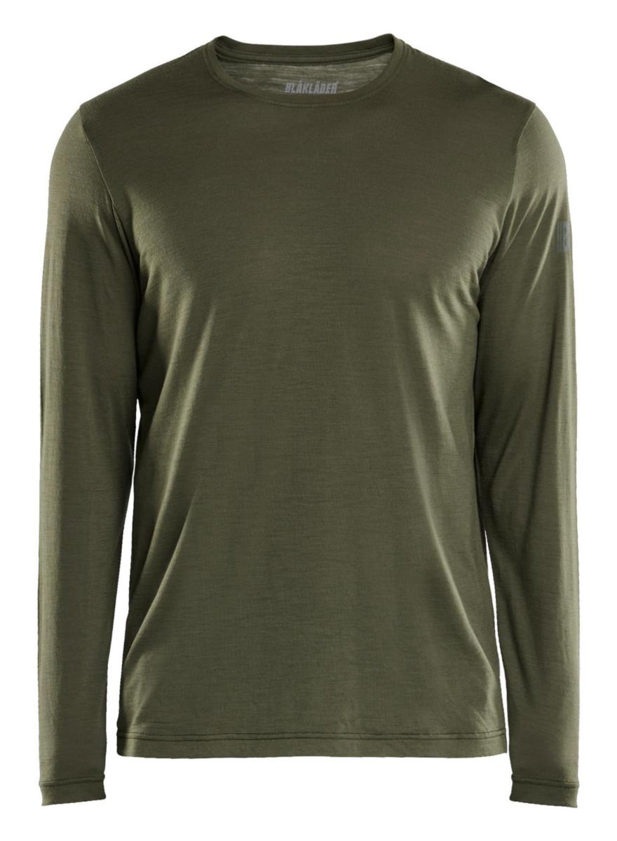 T-shirt Blåkläder 3538-1743 Långärmad - T-SHIRT L.ÄRM SKOGSGRÖN XL BLÅKLÄDER 353817434209XL