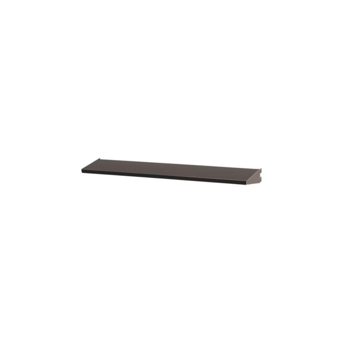Hylla Vändbar Elfa Graphite - VÄNDBAR HYLLA ELFA METALL 600X100 MM GRAPHITE