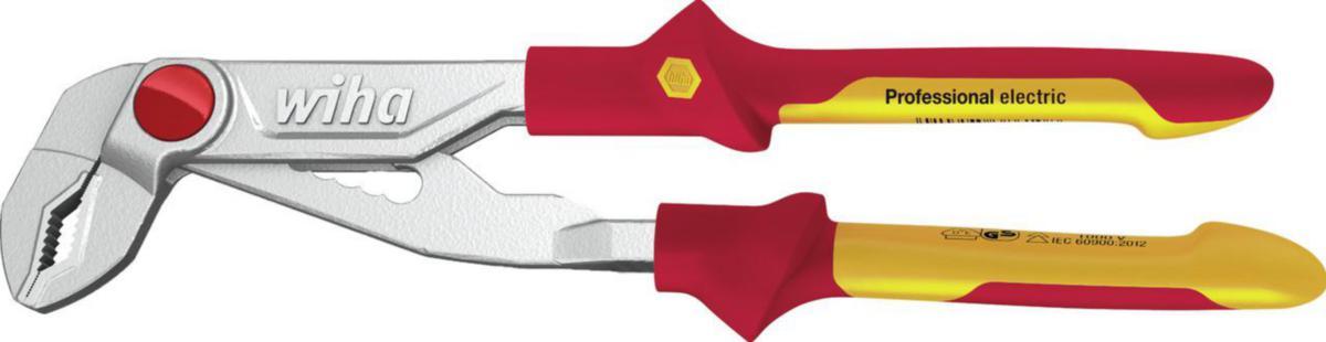 Polygriptång Wiha Professional VDE - POLYGRIPTÅNG WIHA VDE 250MM TRYCKKNAPPSINSTÄLLNING 1000V