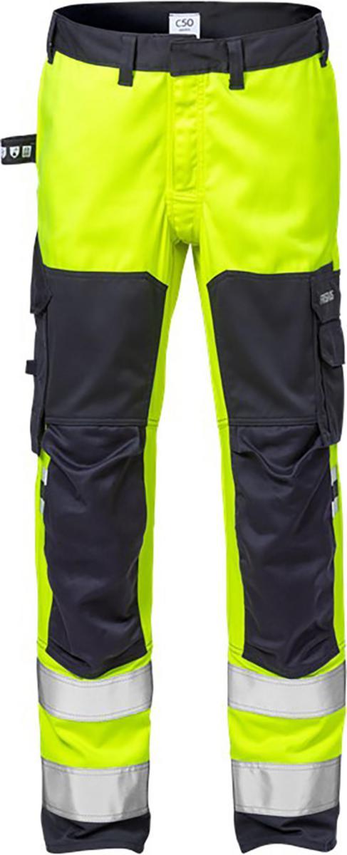 Midjebyxa Fristads 2161 ATHF - MIDJEBYXA 2161 ATHF GUL/M D84 FRISTADS 129517-171 D84