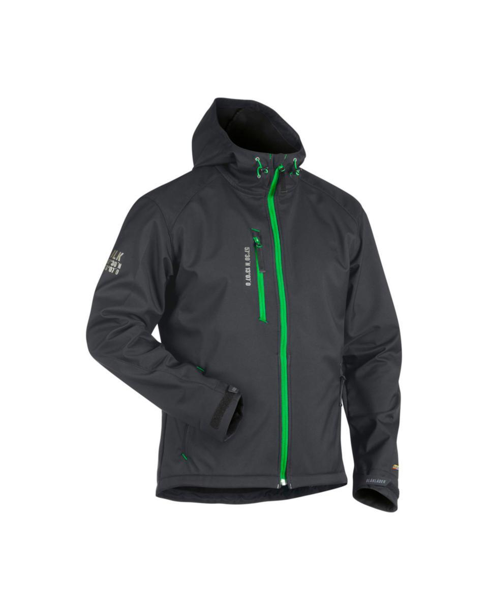 Softshelljacka Blåkläder 4949-2517 - JACKA SOFTS 4949 MGRÅ/G 3XL BLÅKLÄDER 494925179744XXXL