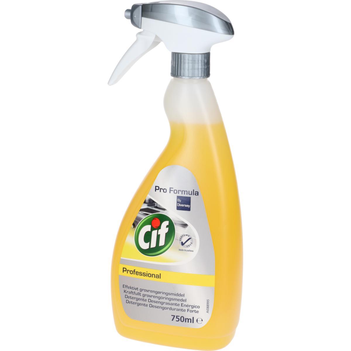 Rengöring kök CIF Professional Grovrent Power Cleaner Degreaser - RENGÖRINGSMEDEL KÖK 750ML CIF 100864298