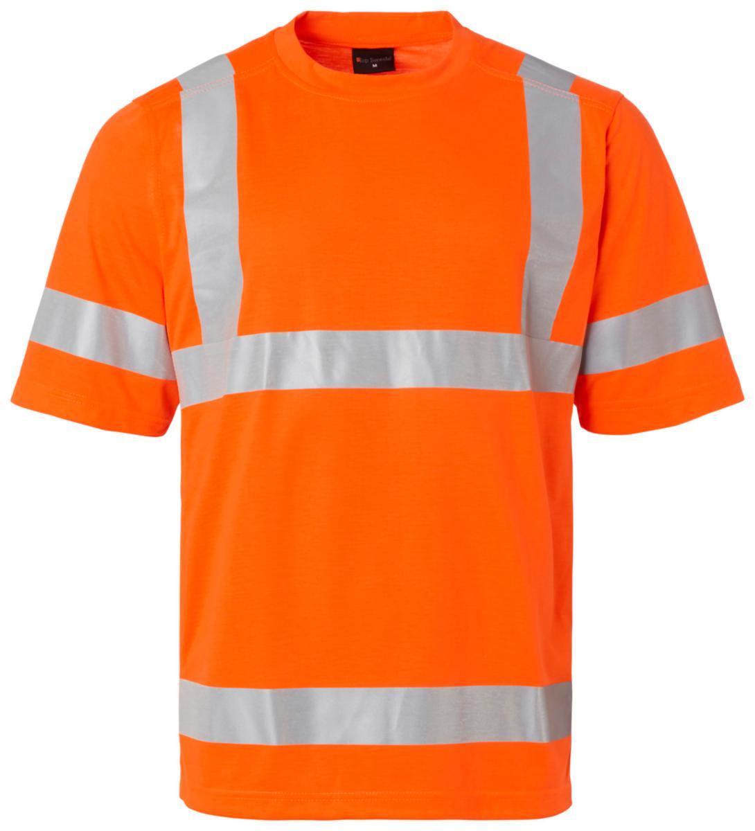 T-shirt Top Swede 168 - T-SHIRT TOPSWEDE 168005 VARSEL ORANGE KLASS 2 XS