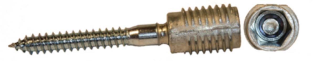 Karmskruv ohärdad FIXX - KARMSKRUV OH FIXX 140 MM 25/FRP