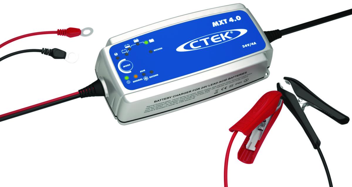 Batteriladdare CTEK MXT 4.0EU - BATTERILADDARE CTEK MXT 4.0 EU 24 VOLT FÖR 8-100AH BATTERI