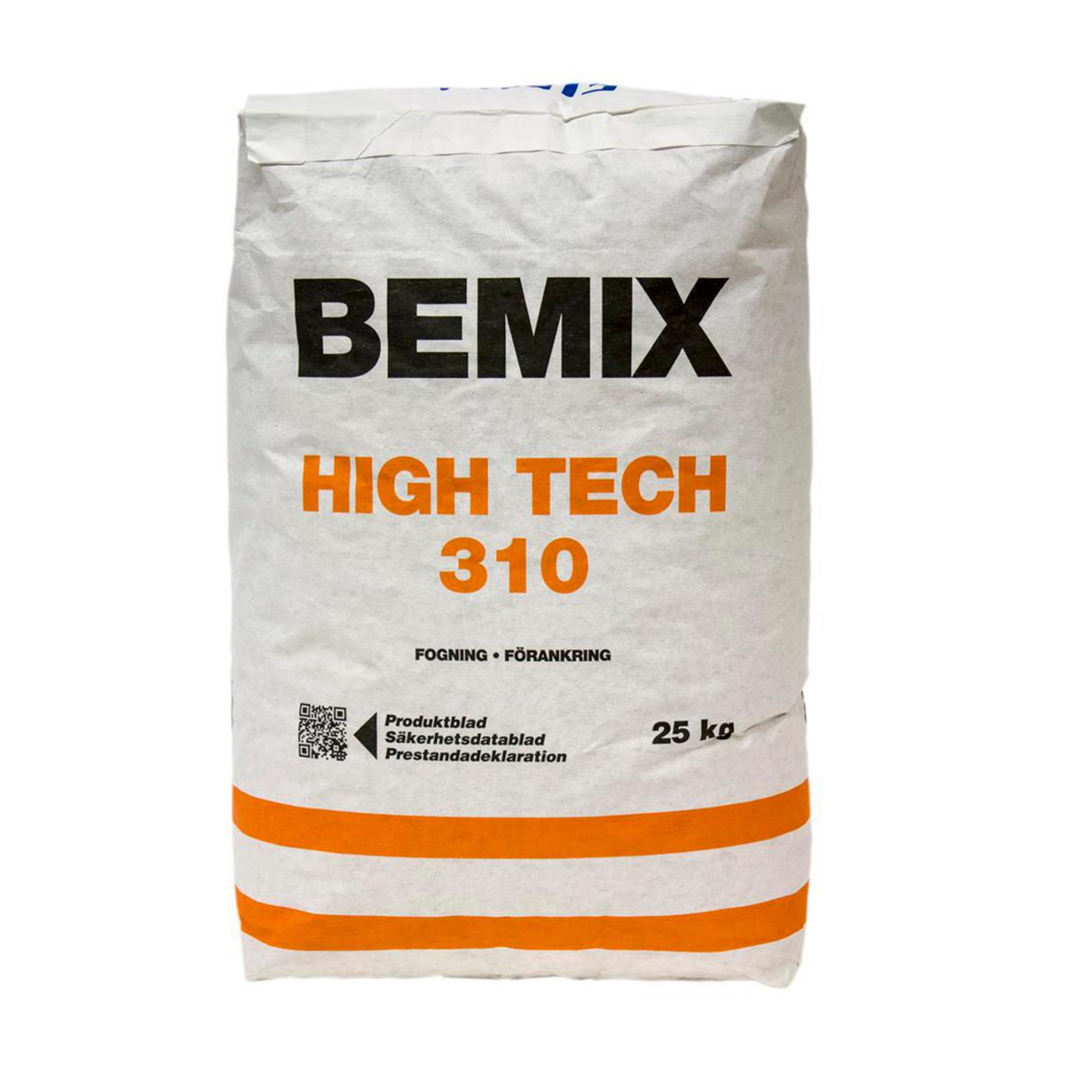 Expanderbruk Bemix 310 - BEMIX 310 HIGH TECH K60 25 KG FINJA 52310