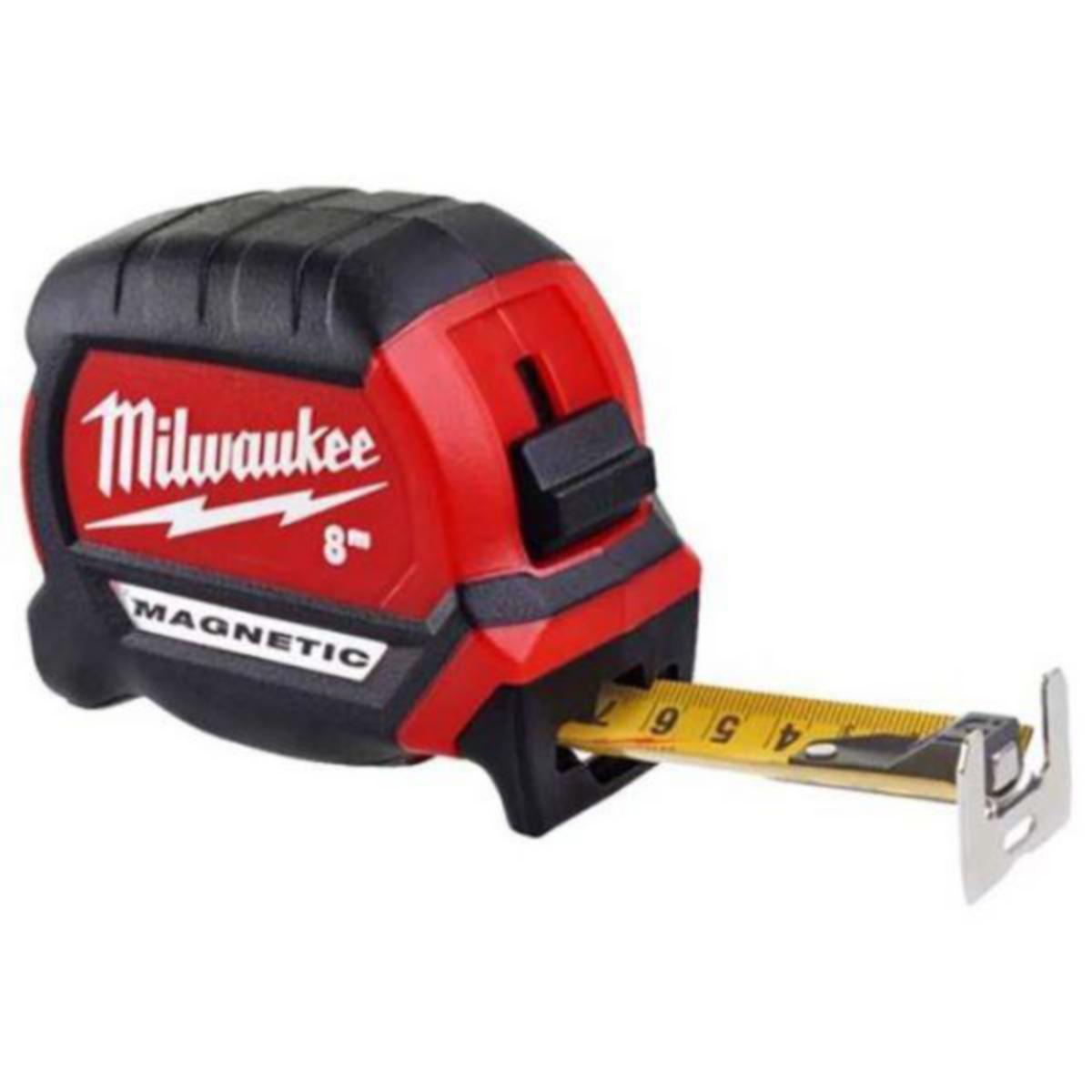 Måttband Milwaukee Gen3 - MÅTTBAND MAG 8M/27MM MILWAUKEE 4932464600