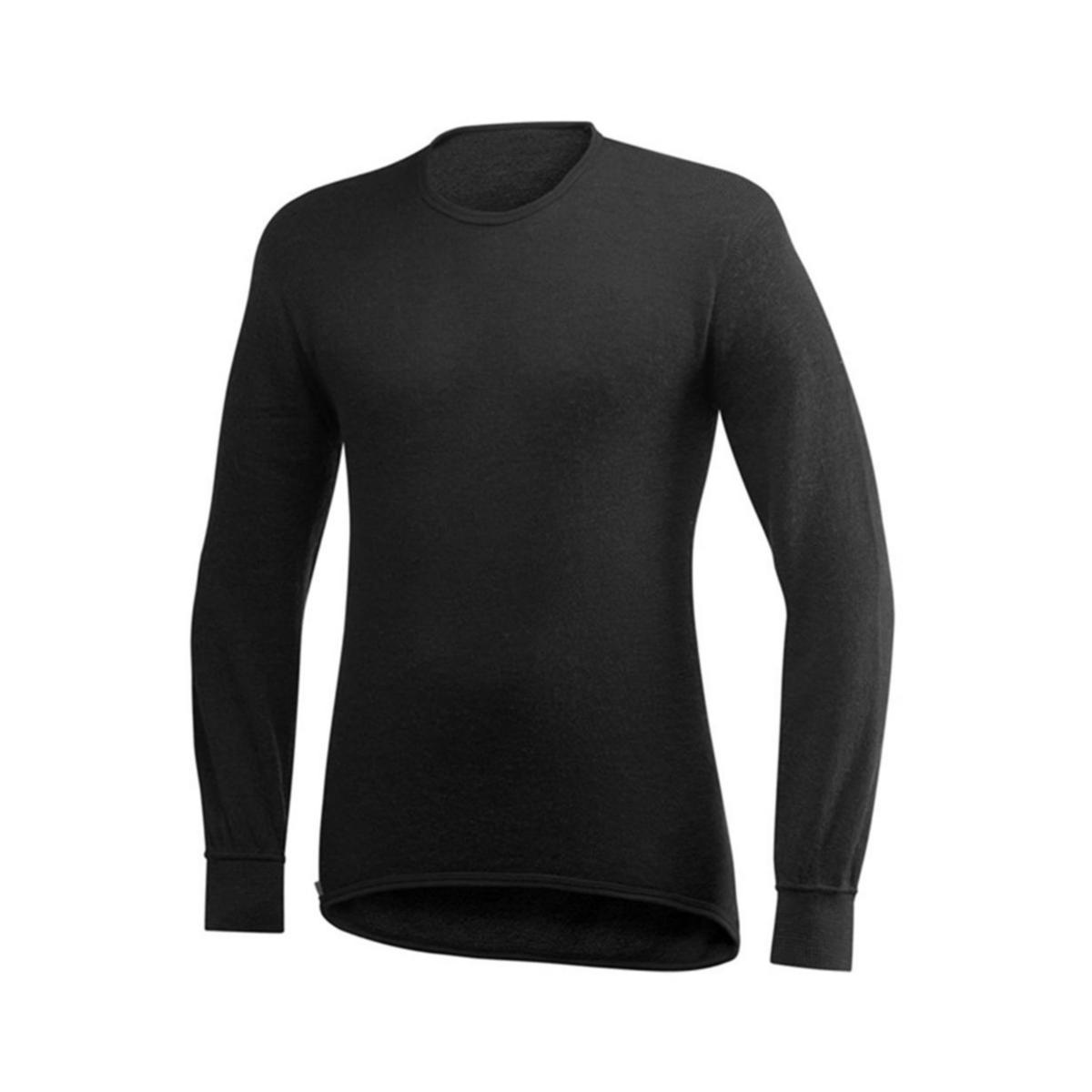 Undertröja Woolpower 7112 - UNDERTRÖJA 7112 SVART XS WOOLPOWER 71120020