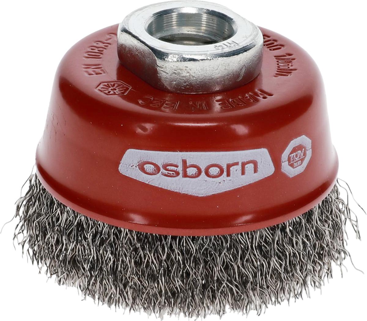Axialborste Osborn Superior, Krusad tråd - AXIALBORSTE M14 OSBORN D100/M14 0.30 STÅLTRÅD
