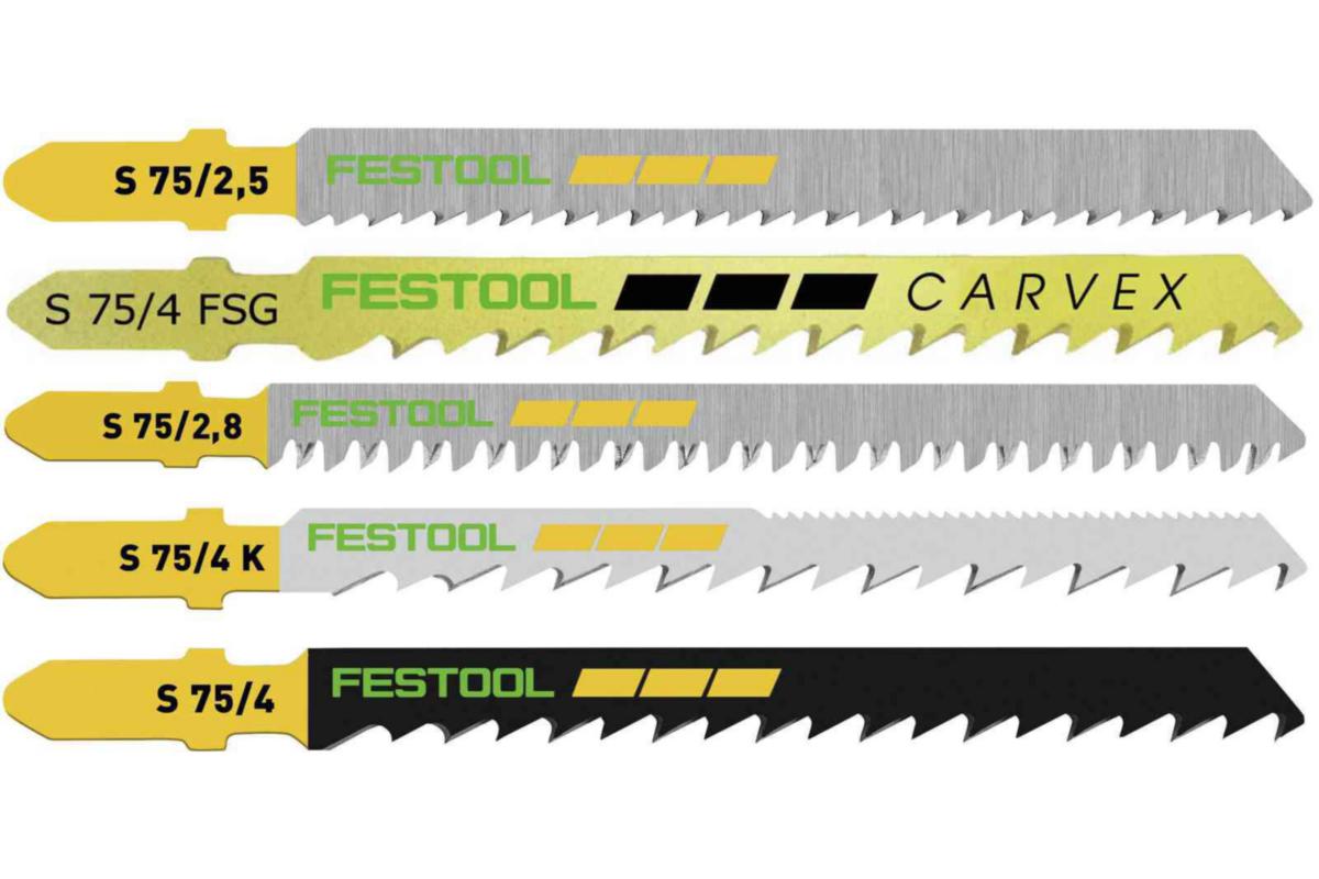 Sticksågblad i set Festool STS-Sort/25 W - STICKSÅGSBLAD I SET STS-SORT/2 5 W FESTOOL 204275