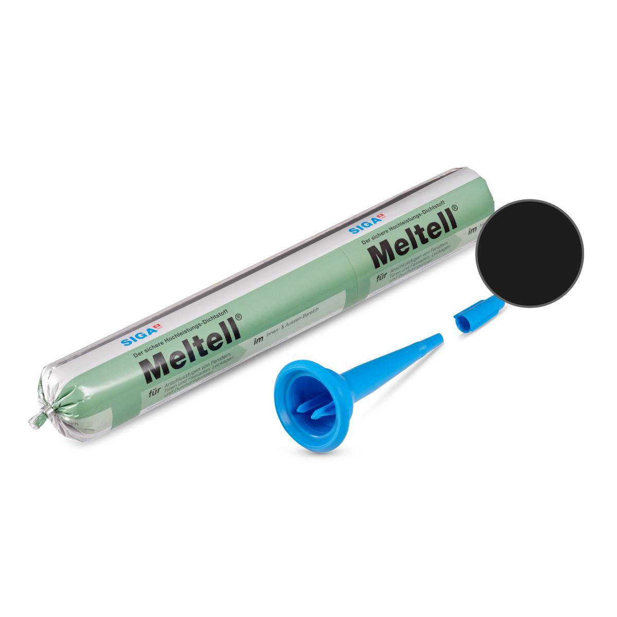 Fogmassa Meltell SIGA - MELTELL 320 BLACK 600ML