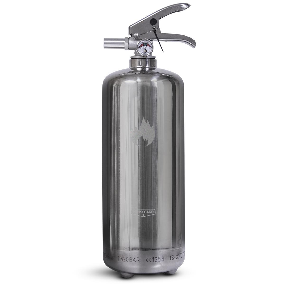 Brandsläckare Housegard pulver 55A Design 2kg - PULVER 2KG STEEL 13A89BC HOUSEGARD 600181