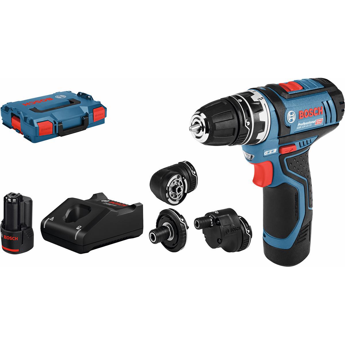 Borrskruvdragare Bosch GSR 12V-15 FC Professional - SKRUVDRAGARE GSR12V-15 FC 2X2 BOSCH 06019F6000