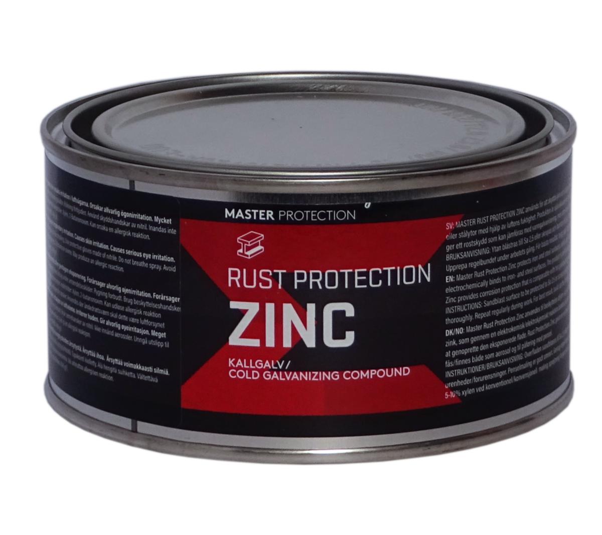 Rostskydd Master Rust Protection Zinc - ROSTSKYDDSFÄRG MASTER ZINK 330ML. UN1263.
