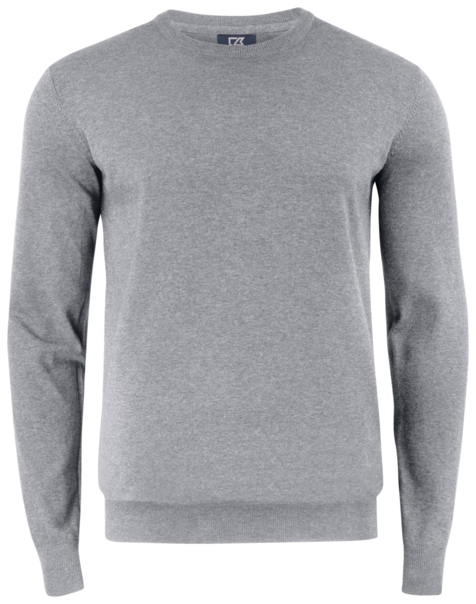 Tröja Cutter & Buck Oakville Crewneck - OAKVILLE CREWNECK GREYMEL XXL NEW WAVE 355416-95-8