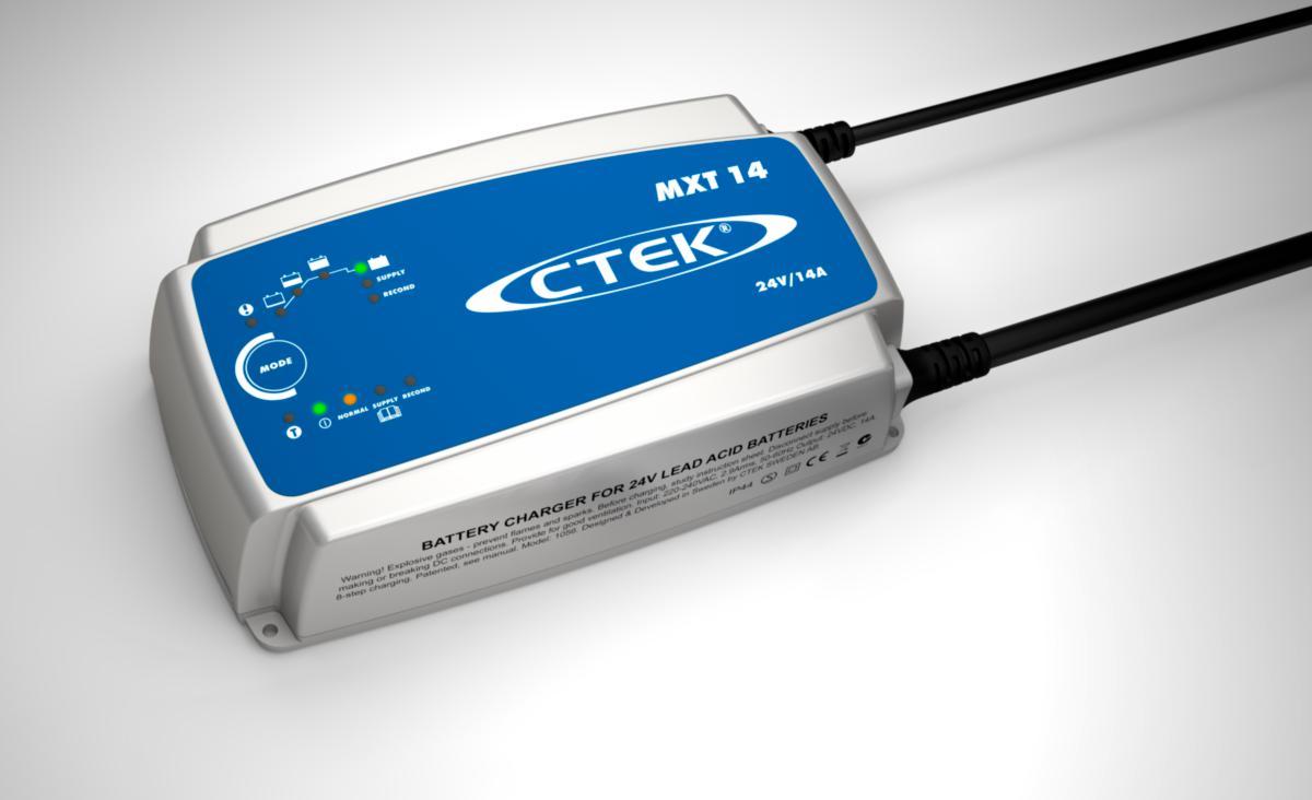 Batteriladdare CTEK MXT 14 EU - BATTERILADDARE CTEK MXT 14 EU 24 VOLT FÖR 28-300AH BATTERI