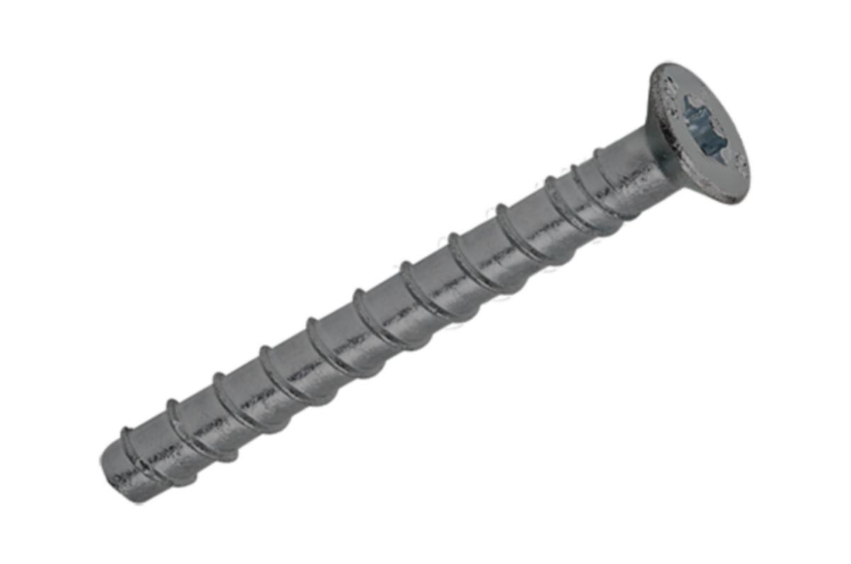 Betongskruv Sormat S-CSA CS ML försänkt Utvändig - BETONGSKRUV C3 7,5X80 FÖRS. 100/ S-CSA CS ML SORMAT