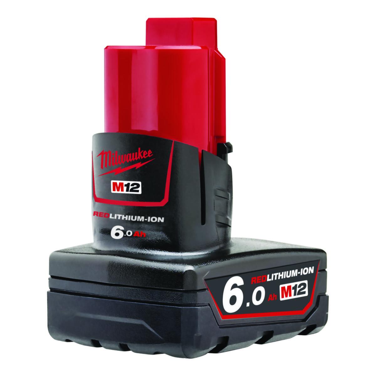 Batteri Milwaukee M12 B6 - BATTERI M12 B6 MILWAUKEE 4932451395