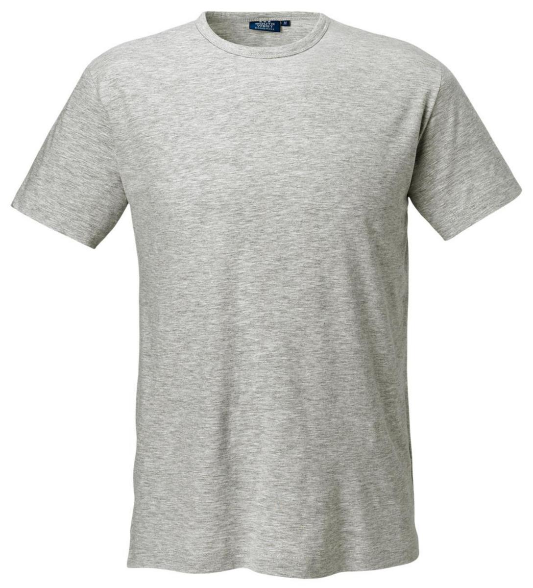 T-shirt South West Delray 102 - T-SHIRT DELRAY GRÅMEL M SANDRYDS 102-93-25