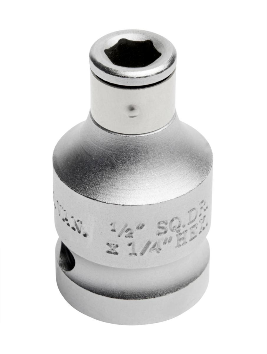 Bitsadapter Ironside 1/2" för 1/4" bits - ÖVERGÅNG 1/2" TILL BITS 1/4" IRONSIDE 100279